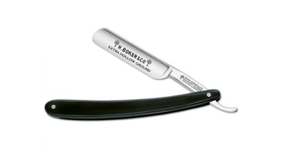 Image of Boker USA Straight Razor, Black 140531