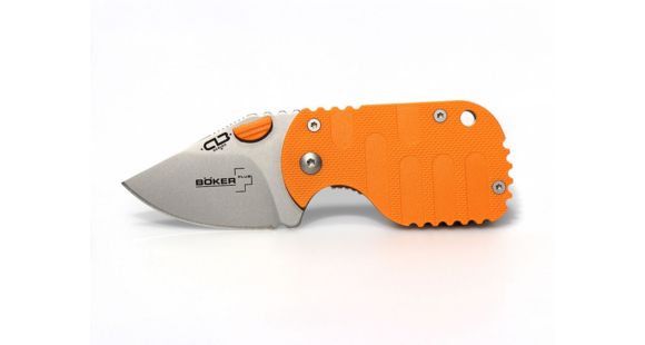 Image of Boker USA Subcom Dawn, Orange Reinforced Nylon Handle, Plain Edge B-01BO579