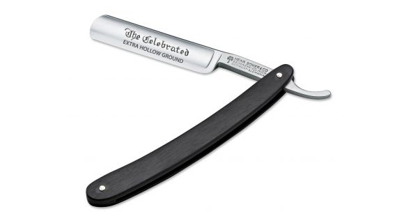 Image of Boker USA The Celebrated Straight Razor,.625in Blade,Ebony handle 140407