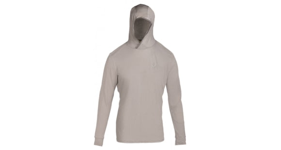 Image of Browning 120 Merino Hooded Baselayer, Gray, Extra Large, 3015357904