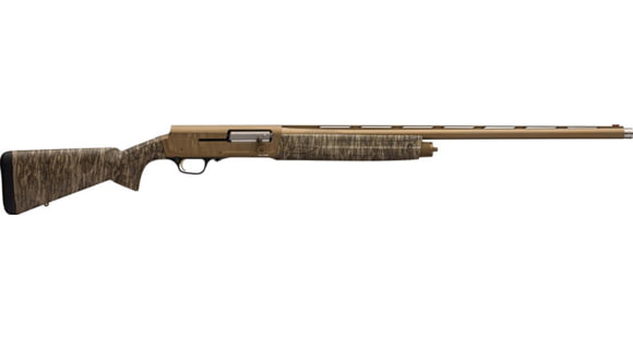 Image of Browning A5 Wicked Wing 3.5in Field Semi-Auto Shotgun, 12 Gauge, 28 inch Barrel, Synthetic MO Bottomland Stock, Bronze, 118472004