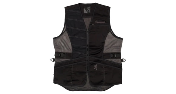 Image of Browning Ace Shooting Vest, Black/Black, 3XL, 3050459906