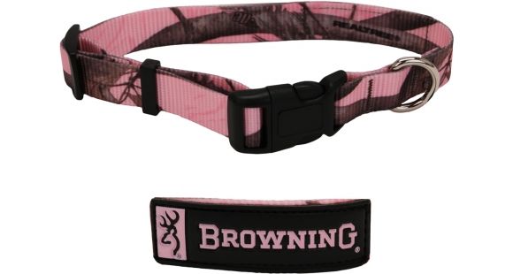 Image of Browning Adjustable Collar, Realtree Pink, 14in.-20in. 174274