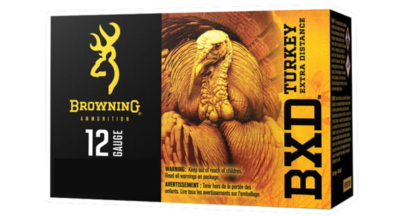 Image of Browning BXD Turkey 12 Gauge 3.5 in 1 7/8 oz #6 Centerfire Shotgun Shot Ammo, 10 Rounds, B193911246