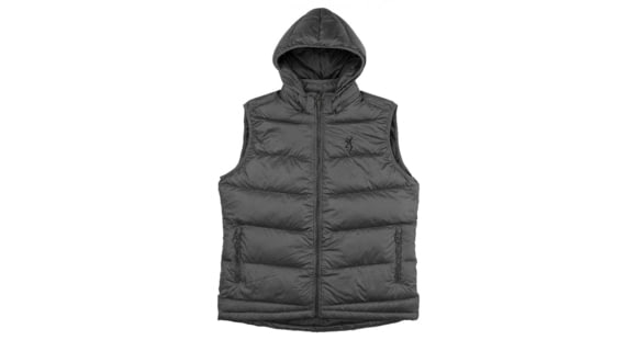 Image of Browning Arctic Down Vest - Men's, Dark Gray, Small, 3055128901
