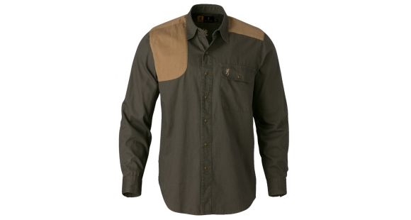 Image of Browning Austin Long Sleeve Shirt,Loden/Taupe,2XL 3010666405