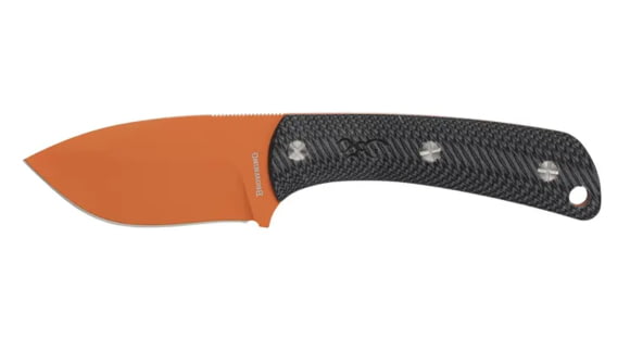 Image of Browning Back Country Small Fixed Blade Knife, 2.75in, Deep Belly Skinner, Composite Handle, Blaze, 3220499