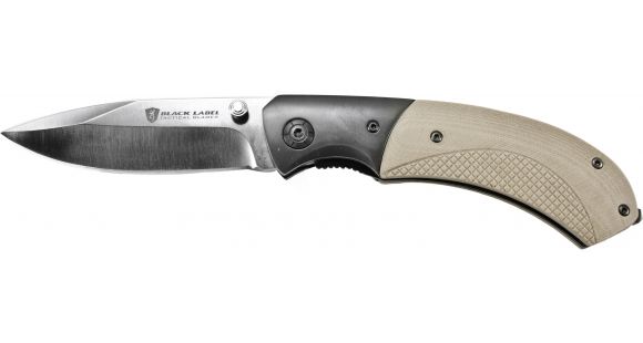 Image of Browning Black Label Checkmate Knife - Sand w/Silver Blade 320144BLO