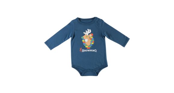 Image of Browning Boys Baby Skipper II Bodysuit, Majolica Blue, 12 Months, A000008240205