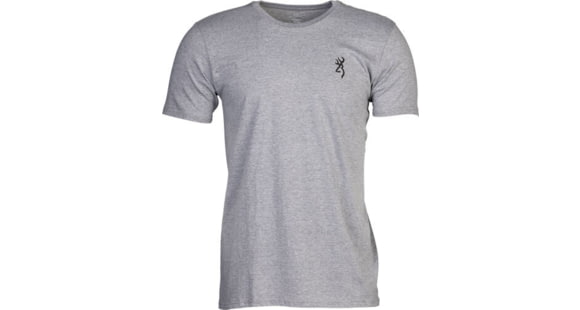 Image of Browning Hunt Tough Short Sleeve T-Shirt - Men's, Heather Gray, Extra Large, 5010156904