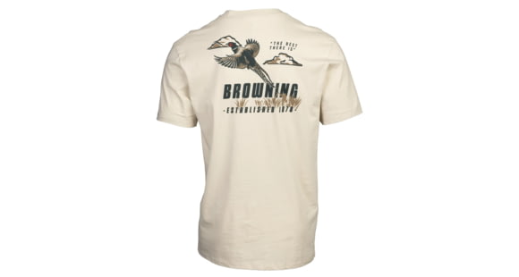 Image of Browning Rooster Short Sleeve T-Shirt - Men's, Bone, 2XL, 5010039705