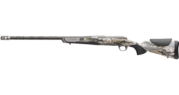 Image of Browning X-Bolt 2 Speed Bolt Action Rifle, 6.5mm Creedmoor, 22in 5/8x24 TPI Barrel, 1-7, Synthetic Ovix Stock, Cerakote Tungsten, 36034282-FRRMPG