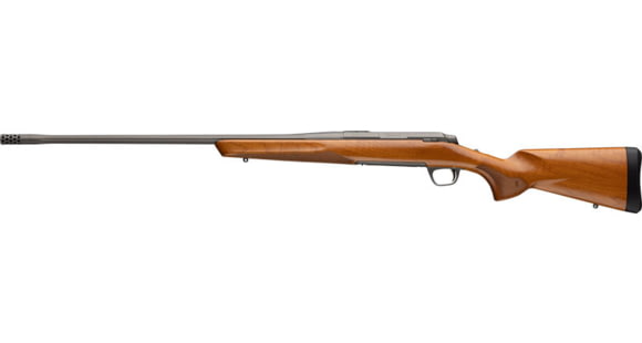 Image of Browning X-Bolt 2 Speed Bolt Action Rifle, 6.5mm Creedmoor, 22in Sporter Contour 5/8x24 TPI Barrel, 1-8, Maple Stock, Cerakote Tungsten, 36067282-FRRMPG