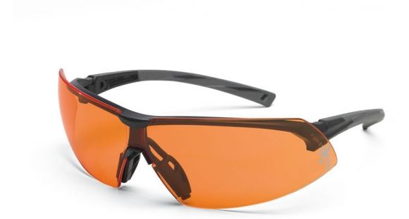 Image of Browning Buckmark Shooting Glasses, Orange Lenses w/ Adjustable Nose Piece 12720