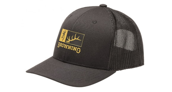 Image of Browning Men's Cap ELK Ridge, Black/Gold, 308018991