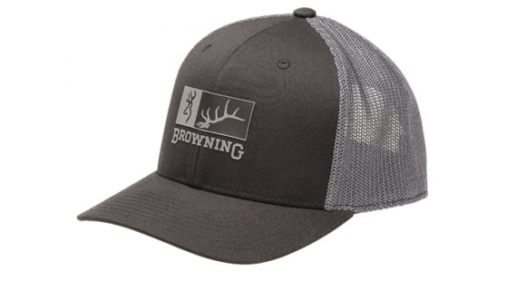 Image of Browning Men's Cap ELK Ridge, Black/Gray, 308018791
