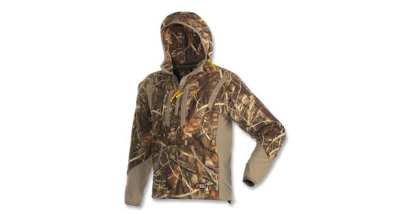 Image of Browning Dirty Bird Fleece Pullover, Mossy Oak Shadow Grass Blades, 2XL 3016042505