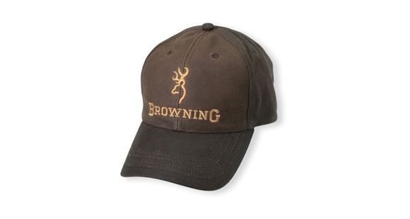 Image of Browning Dura-Wax Youth Cap, Brown, 3084121