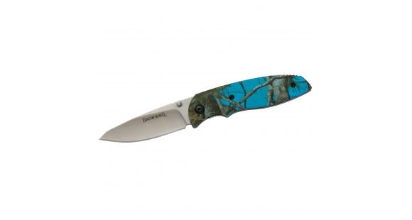 Image of Browning EDC Folder Knife, Blue Camo, 3220252