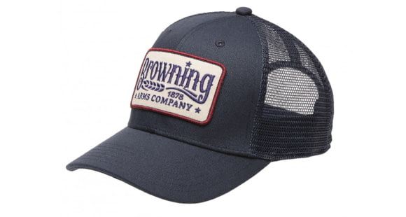Image of Browning Fielder Cap, Navy, One Size, 308064651