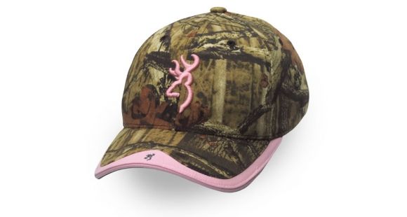 Image of Browning Gunner Camo Cap, Mossy Oak Break-Up Infinity/Pink, Adult cap adjustable fit 308129202