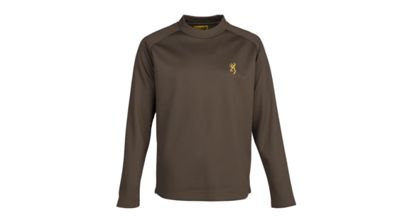 Image of Browning Gunner Long Sleeve Baselayer Shirt - Mens, 2XL, Major Brown, 3010959805