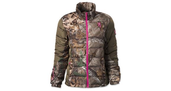 Image of Browning Hells Belles Blended Down Jacket, MOBUC/PINK, M 3046182802