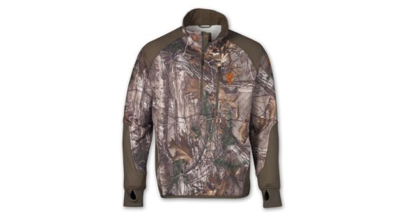 Image of Browning Hells Canyon Jacket, HC Performance FLC 1/4 Zip MOINF, L 3045842003