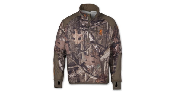 Image of Browning Hells Canyon Jacket, HC Performance FLC 1/4 Zip RTX, 2XL 3045842405