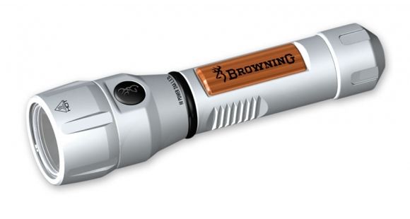 Image of Browning High Power 5303 LED 2AA Flashlight - Silver Walnut 3715303