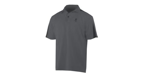 Image of Browning Highline Polo Shirt,Dark Heather,Small 3010706901