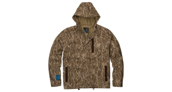 Image of Browning Hydro-Fleece Jacket - Mens, Mossy Oak Bottomland, Large, 3041211903