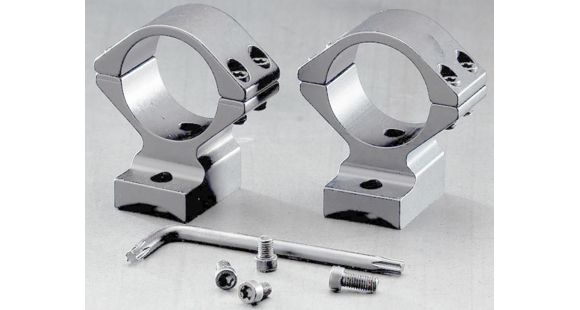 Image of Browning Integrated Scope Mount System - A-Bolt Mountain Ti Silver Intermediate Height 12388
