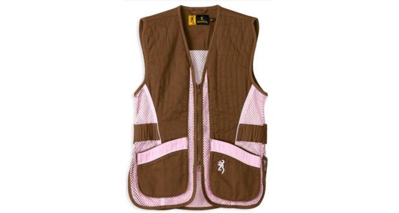 Image of Browning Jr Vest For Her,Brown/Pink,M 3050548802