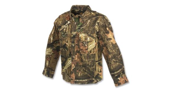Image of Browning Junior Wasatch Shirt Junior, Mossy Oak New Break-Up, L 3011451403