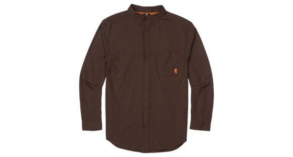 Image of Browning Lightweight Shirt w/o Embroidery - Men's, Chocolate, 2XL, 3019649805