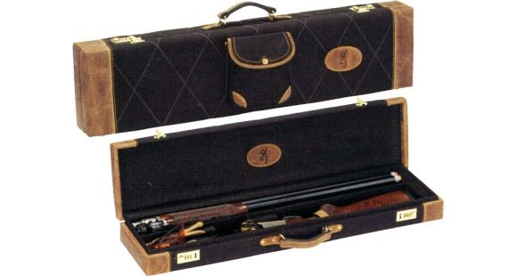 Image of Browning Lona Fit Hard Gun Case, Black/Brown, 34 in, 1423889912