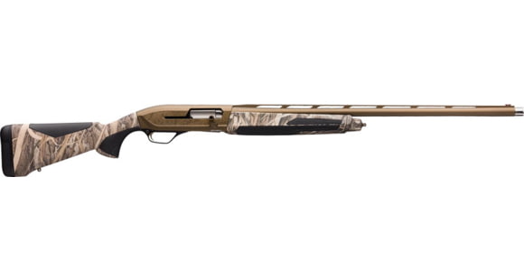 Image of Browning Maxus II Wicked Wing 3.5in Field Semi-Auto Shotgun, 12 Gauge, 26 inch Barrel, Synthetic MO Shadow Grass Habitat Stock, Camo Bronze, 11705205