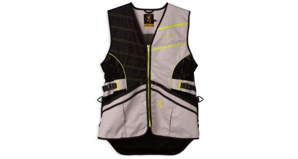 Image of Browning Men's Ace Shooting Vest,Neon Yellow,Extra Small 3050820500