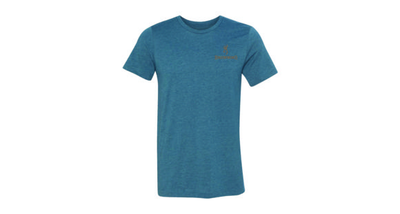Image of Browning Men's Antler Buckmark Short Sleeve T-Shirt, Heather Deep Teal, 2XL, A000321840106
