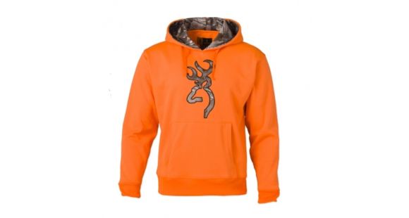 Image of Browning Men's Blaze Hoodie w/Camo Buckmark,Small 3017502901