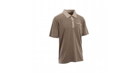 Image of Browning Men's Bristol Polo, Heather Pine Bark, Extra Large, A000328620105