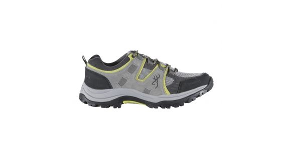 Image of Browning Mens Buck Pursuit Trail Shoes, Frost Gray / Dark Citron, F000006400130