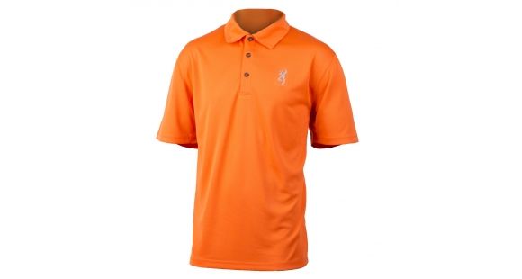 Image of Browning Mens Caney Polo, Salamander, L, BRI010033-316258-L