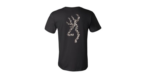 Image of Browning Men"s Graphic Duck Band Buckmark Short Sleeve T-Shirt, Black, 3XL, A000233600107
