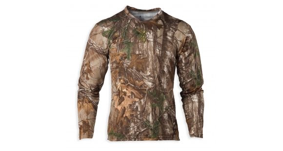 Image of Browning Mens Wasatch Vapor Max Long Sleeve Shirt,Mossy Oak Shadow Grass Blades,M 3018822502
