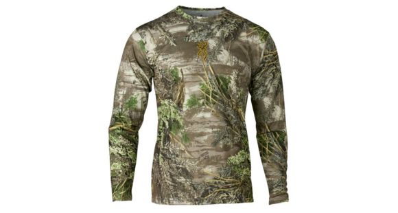 Image of Browning Mens Wasatch Vapor Max Long Sleeve Shirt,Realtree Max1,M 3018822302