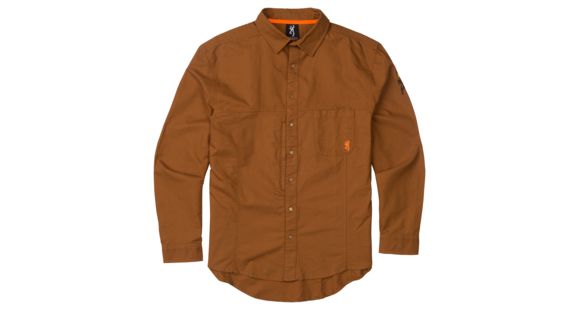 Image of Browning Midweight Shirt - Men's, Tan, Large, 3016654803