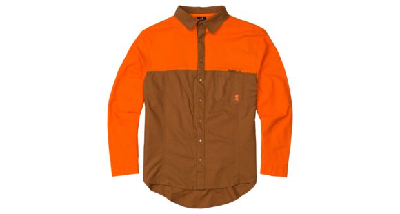 Image of Browning Midweight Shirt w/o Embroidery - Men's, Blaze, Extra Large, 3019657204