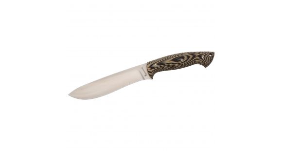 Image of Browning Outdoorsman Camp Fixed Blade Knife,6.25in, Black/Tan Handle 3220195